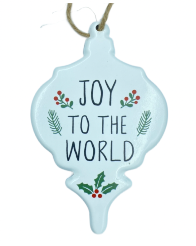 Joy To The World ornament