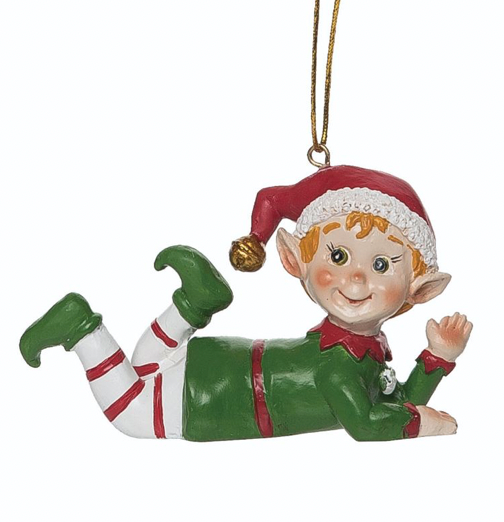 Elf on Stomach ornament