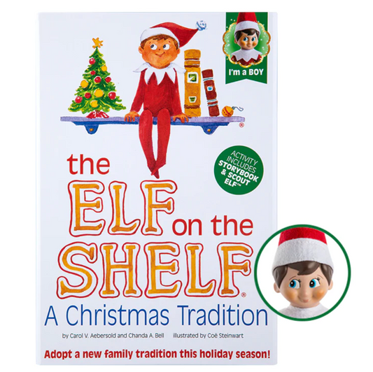 The Elf on the Shelf- Boy Light Tone