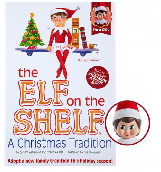 The Elf on the Shelf- Girl Light Tone
