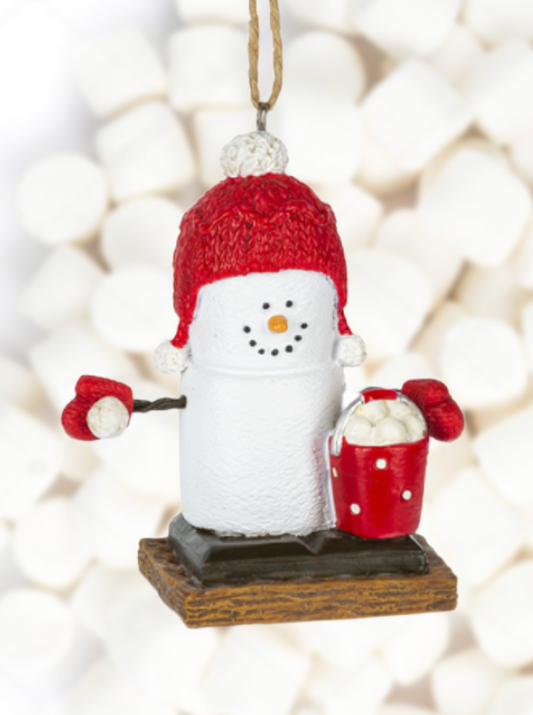 S’mores Snowball ornament