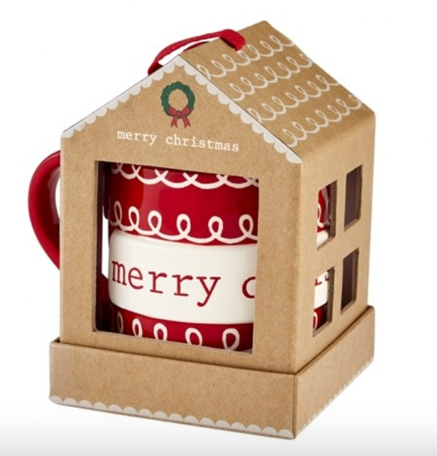 Merry Gingerbread House Mug