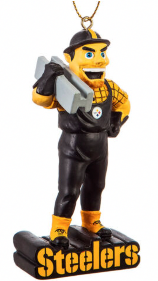Steelers Mascot Statue Ornament