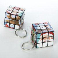 Rubik Cube Keychain