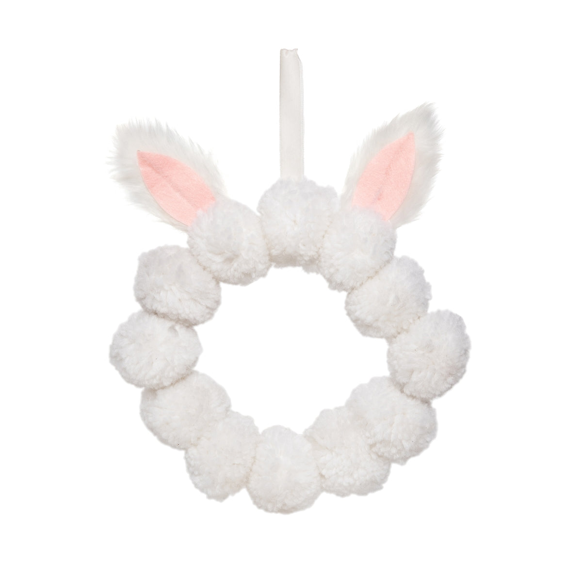 Fabric Bunny Wreath