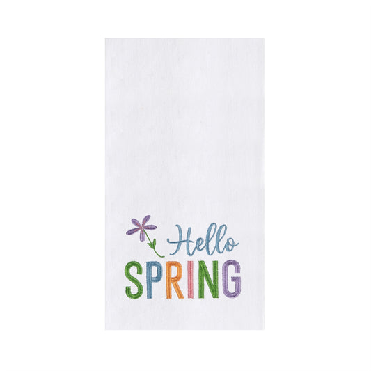 Hello Spring Towel