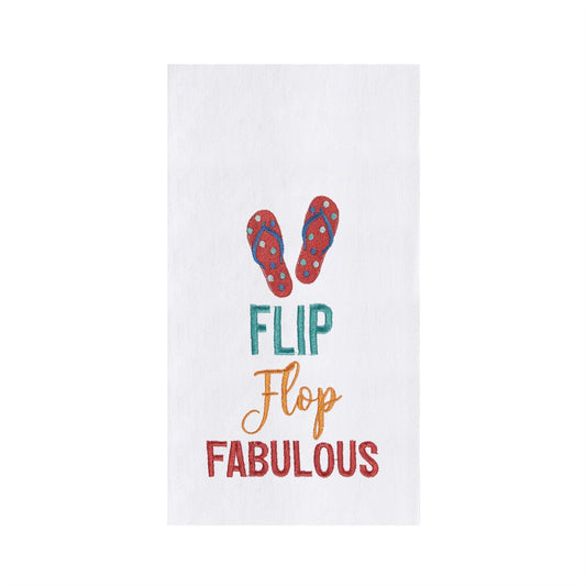 Flip Flop Fabulous Towel