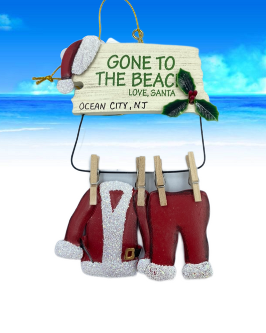 Gone to the Beach ornament