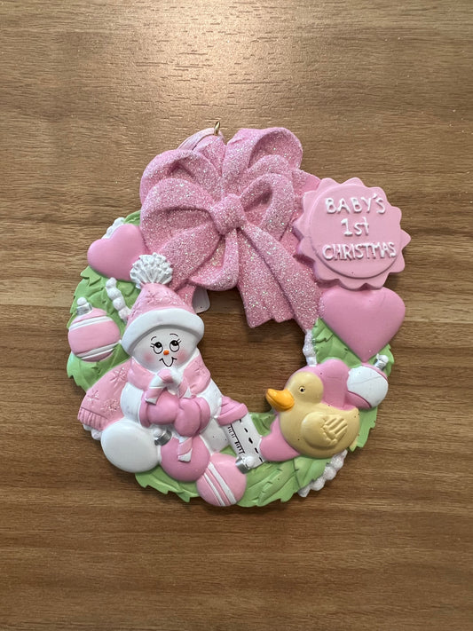 Pink Baby Wreath