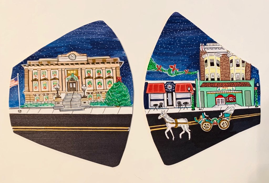 OCNJ City Hall and Mia’s Mask