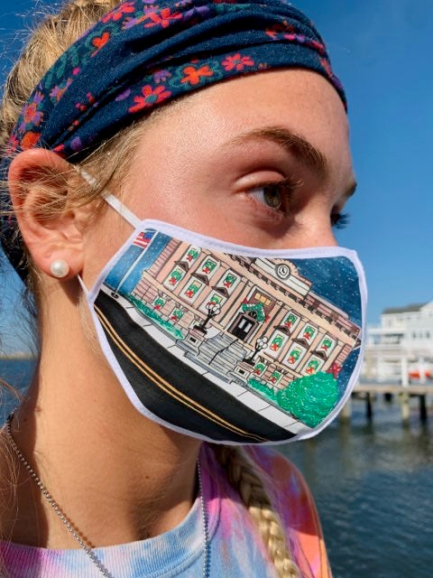 OCNJ City Hall and Mia’s Mask