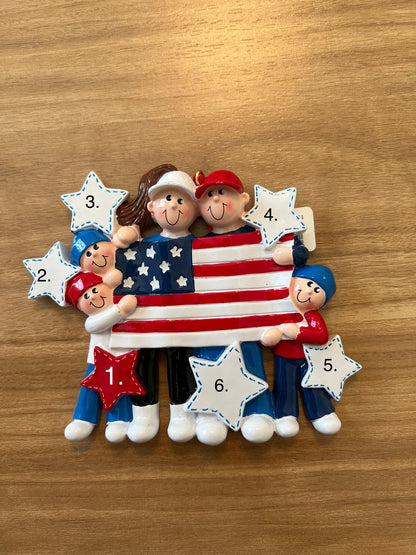 Patriotic Family 5