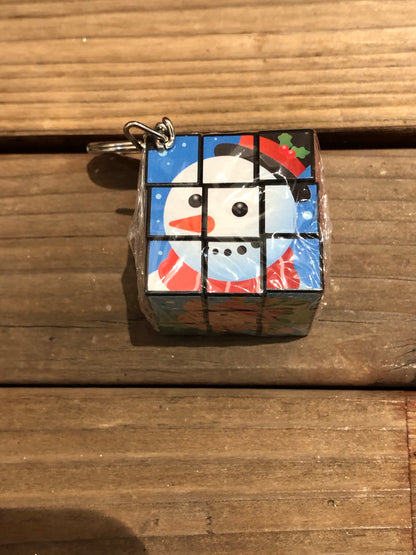 Rubik Cube Keychain