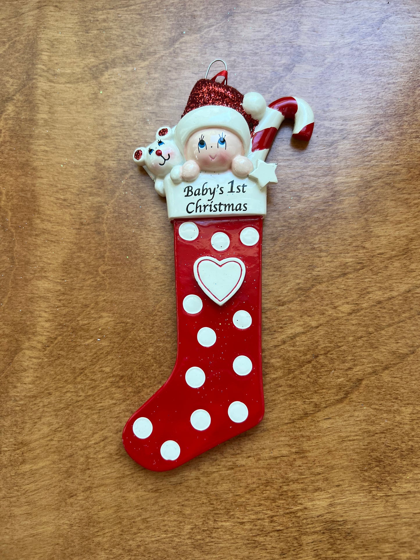 Baby Long Stocking Red