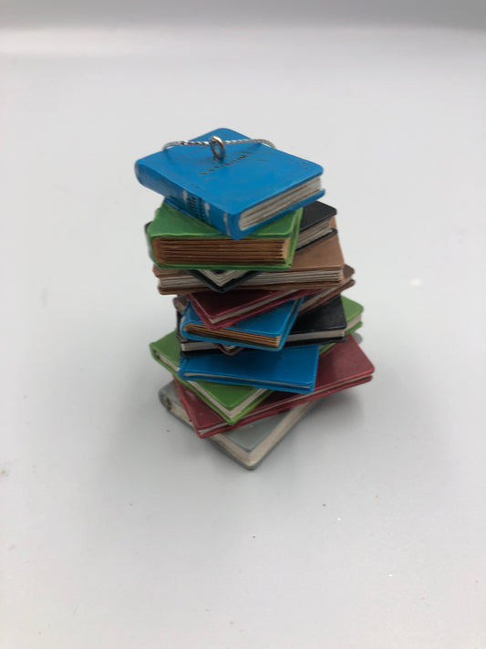 Pile of Books Ornament