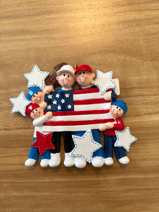 Patriotic Family 5