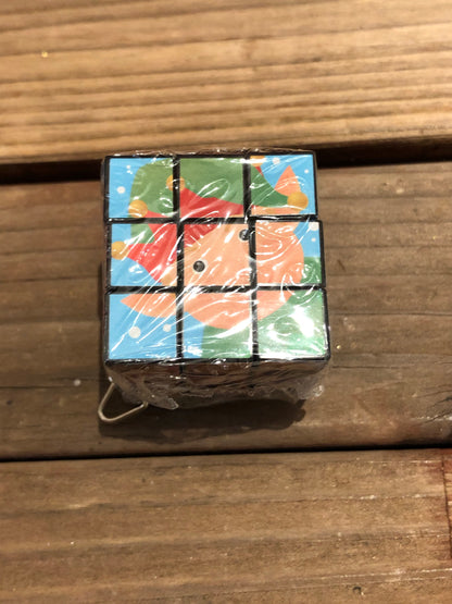 Rubik Cube Keychain