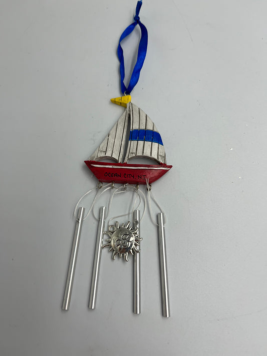 Wind Chime Sailboat Ornament