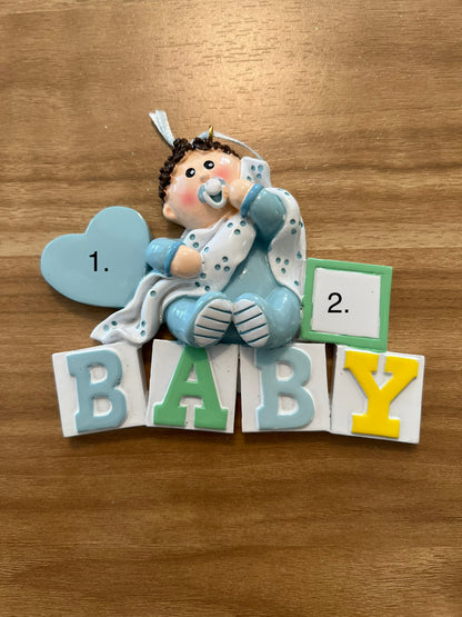 Baby Blocks Blue