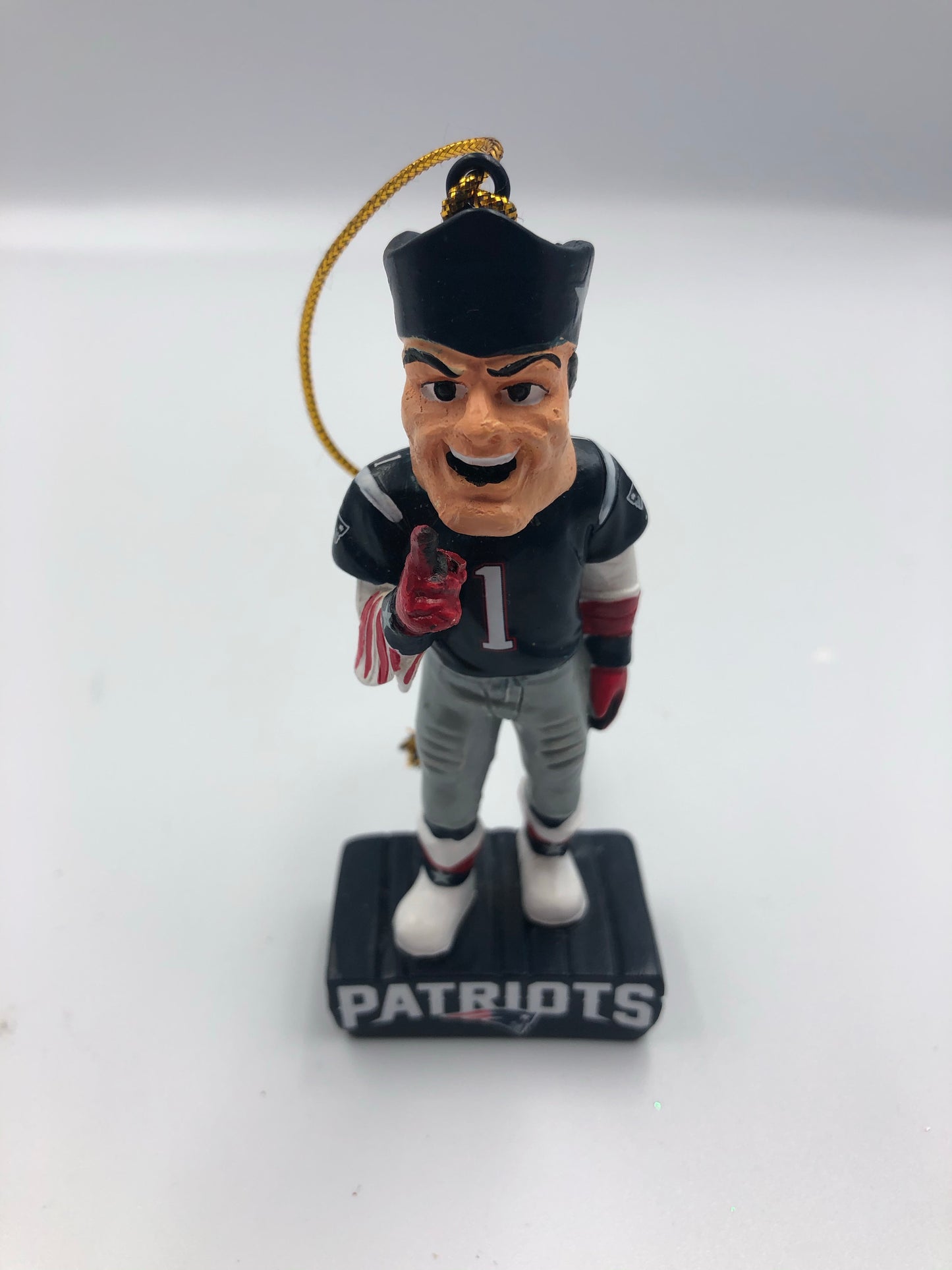 Patriots Mascot Statue Ornament