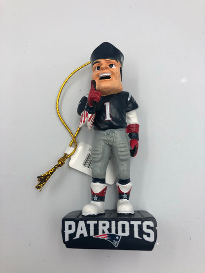 Patriots Mascot Statue Ornament