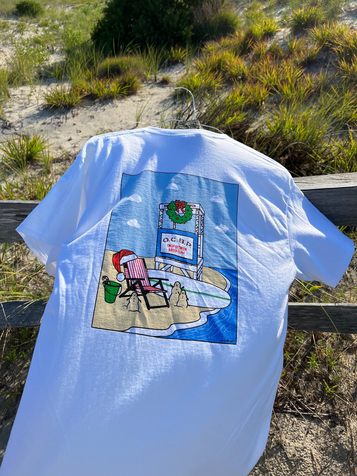 Mia’s Christmas Beach T-Shirt