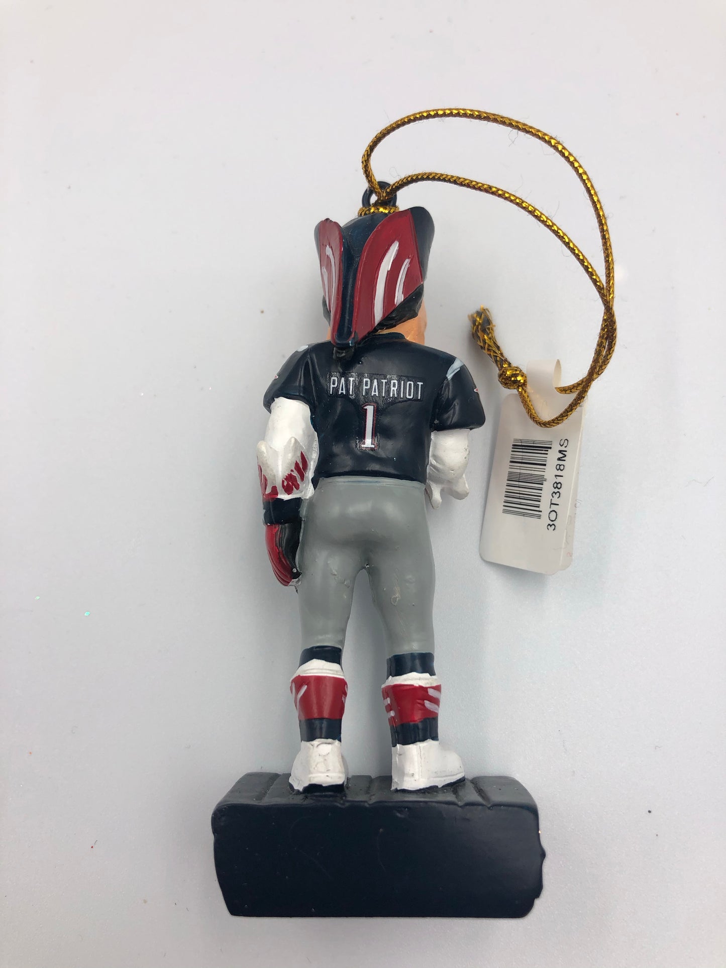 Patriots Mascot Statue Ornament