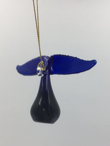 Whales Tail Egyptian Glass Ornament