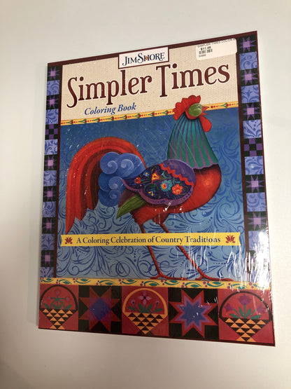 Simpler Times Coloring Book