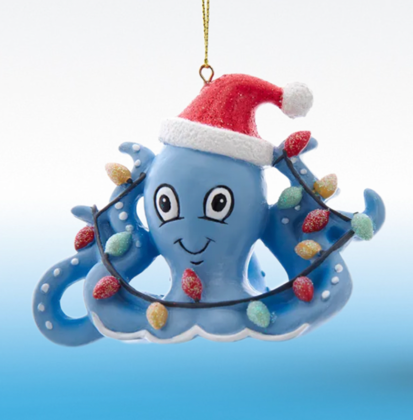 Whimsical Octopus Ornament