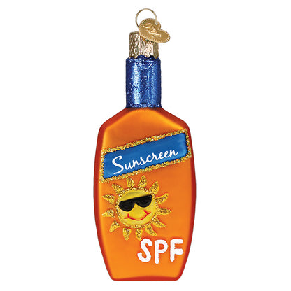 Sunscreen Ornament