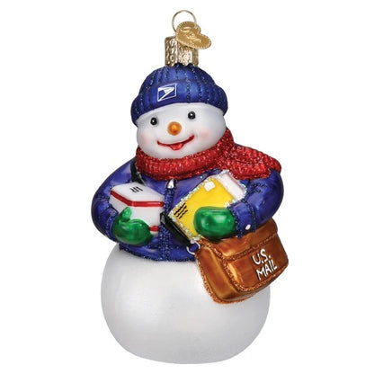 USPS Snowman Ornament